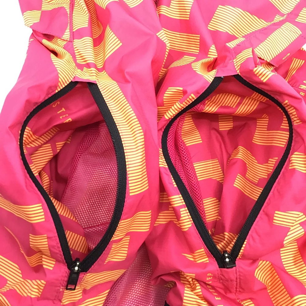 Reebok Pink Orange Windbreaker Jacket - Picture 12 of 15